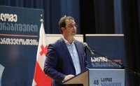 დავით სონღულაშვილი გურჯაანში ამომრჩევლებს შეხვდა