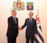 ზურაბ პატარაძე გაეროს მუდმივ წარმომადგენელს საქართველოში ნილს სკოტს შეხვდა