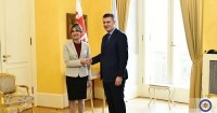 საქართველოს ელჩი ჩეხეთის საგარეო საქმეთა მინისტრს შეხვდა