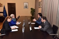 ირაკლი კობახიძე ეუთოს დემოკრატიული ინსტიტუტებისა და ადამიანის უფლებათა საარჩევნო სადამკვირვებლო მისიის წარმომადგენლებს შეხვდა