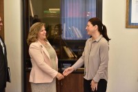 სოფიო ქაცარავა ბულგარეთის ელჩს შეხვდა