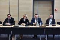 საპარლამენტო დელეგაციის წევრებმა საპარლამენტთაშორისო კავშირის (IPU) ასამბლეის ფარგლებში ორმხრივი შეხვედრები გამართეს