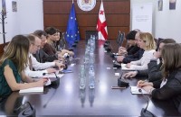 ხატია წილოსანი ევროკომისიის წარმომადგენლებს შეხვდა