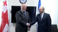 ლევან იზორია ისრაელის ეროვნული უსაფრთხოების საბჭოს მდივანს შეხვდა