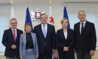 გიორგი კვირიკაშვილი ევროპარლამენტარებს შეხვდა
