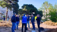  საკრებულოს წევრმა ლევან დავითაშვილმა ისნის რაიონში მიმდინარე ინფრასტრუქტურული სამუშაოები დაათვალიერა