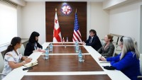  თეა ახვლედიანმა საქართველოში აშშ-ის ელჩთან, კელი დეგნანთან შეხვედრა გამართა