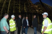 ბაქრაძემ ქუთაისში პარლამენტის სამშენებლო სამუშაოები დაათვალიერა