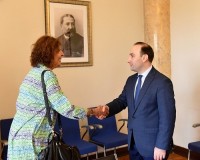 ანრი ოხანაშვილმა რენატე ვინტერმა უზენაესი სასამართლოს მოსამართლეთა არჩევის წესთან დაკავშირებულ პროცედურებზე ისაუბრეს