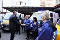 ბათუმის სასწრაფო სამედიცინო დახმარების ცენტრს ახალი მანქანები გადაეცა