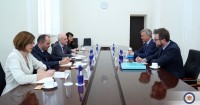 დავით ზალკალიანი ევროკავშირის სადამკვირვებლო მისიის ხელმძღვანელს შეხვდა