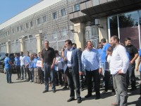 ნუკრი ქანთარიამ პრეზიდენტის ადმინისტრაციის მიმდებარედ ავარიული სახლების არსებობა გააპროტესტა