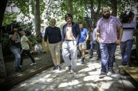 თბილისის მერი „მრგვალი ბაღის“ სარეაბილიტაციო სამუშაოებს გაეცნო