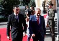 გიორგი გახარიას ოფიციალური ვიზიტი სომხეთში ნიკოლ ფაშინიანთან შეხვედრით დაიწყო