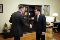 არჩილ თალაკვაძე ლიეტუვას სეიმის საქართველოს პარლამენტთან მეგობრობის ჯგუფის ხელმძღვანელს შეხვდა