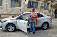  „ზედაზენის“ მომენტალური გათამაშების ფარგლებში პირველი „ტოიოტა კოროლა“ გათამაშდა