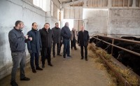 ლევან დავითაშვილმა და შალვა კერესელიძემ „საგურამოს ფერმა" მოინახულეს
