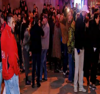 ყოფილი სამხედრო ჰოსპიტლის შენობაში მაცხოვრებლებმა „თელასის“ წინააღმდეგ აქცია გამართეს