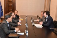 ირაკლი კობახიძე ევროკავშირის სპეციალურ წარმომადგენელს შეხვდა