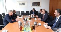 მიხეილ ჯანელიძე გერმანიის ბუნდესტაგის საგარეო ურთიერთობათა კომიტეტის თავმჯდომარეს შეხვდა