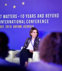 თამარ ჩუგოშვილი: ჩვენ ვართ ქვეყანა, რომელსაც უნდა იყოს ევროკავშირის სრულუფლებიანი წევრი და ამისათვის გვჭირდება ძალიან მკაფიო მესიჯი ევროკავშირის მხრიდან, რომ ეს არის ურთიერთ სურვილი