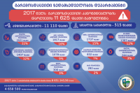 2017 წელს გარემოსდაცვითი კანონმდებლობის დარღვევის 11 625 ფაქტი გამოვლინდა