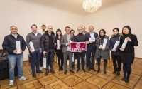  ლევან დავითაშვილმა ჰარვარდის უნივერსიტეტის კურსდამთავრებულებს უმასპინძლა