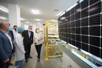 ნათია თურნავა: მოხარული ვარ, რომ, AE SOLAR - მა დღეს ქარხნიდან პროდუქციის პირველი პარტია ამერიკის შეერთებულ შტატებში გაგზავნა