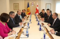  საქართველოსა და მოლდოვის მთავრობის წევრებს შორის შეხვედრა გაიმართა