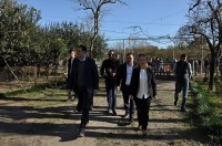 მთავრობის წარმომადგენლებმა სამეგრელოს რეგიონის დასახლებებში გაზიფიცირების მიმდინარე და დასრულებული სამუშაოები დაათვალიერეს