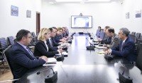 ლევან დავითაშვილი მსოფლიო ბანკის ევროპისა და ცენტრალური აზიის წყლის მიმართულების მენეჯერს შეხვდა