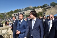 ირაკლი კობახიძე, მოლდოველ და უკრაინელ კოლეგებთან ერთად, „თბილისობის“ აღსანიშნავ ღონისძიებებს დაესწრო