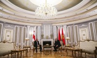 გიორგი მარგველაშვილი მინსკში ბელარუსის პრეზიდენტებს შეხვდა