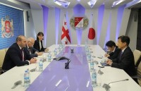 ფინანსთა მინისტრი იაპონიის ელჩს შეხვდა