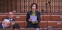 ირინე ფრუიძემ ევროპის საბჭოს საპარლამენტო ასამბლეაზე მდგრადი განვითარების მიზნების განხორციელებისთვის გადადგმულ ნაბიჯებზე ისაუბრა