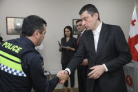 გიორგი გახარია: ღირსეული პოლიციელი სახელმწიფოს ზრუნვის საგანია