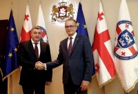 კახა კახიშვილი ლატვიის იუსტიციის მინისტრს შეხვდა