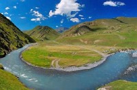 მაშველები კახეთში, მდინარე ალაზანში გაუჩინარებულ მამაკაცს ეძებენ
