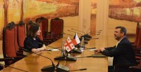 ნინო გოგუაძემ ჩეხეთის რესპუბლიკის ახლადდანიშნულ ელჩთან, პეტრ მიკისკასთან გაცნობითი შეხვედრა გამართა