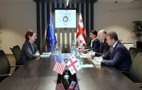 სახელმწიფო უსაფრთხოების სამსახურის უფროსის მოვალეობის შემსრულებელი აშშ-ის თავდაცვის ატაშეს შეხვდა