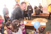 ხულოს მერმა საბავშვო ბაღების აღსაზრდელები მოინახულა