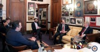 ვაშინგტონში ვიზიტის ფარგლებში მიხეილ ჯანელიძე სენატორებს შეხვდა
