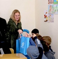 ეკატერინე გალდავამ შშმ ბავშვებს დამდეგი აღდგომის დღესასწაული მიულოცა