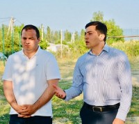 ზაზა გაბუნია დევნილთა დასახლებებში მოსახლეობას შეხვდა
