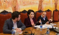 ეკა ბესელია და ლევან გოგიჩაიშვილი საქართველოში ევროსაბჭოს ოფისის ხელმძღვანელს შეხვდნენ