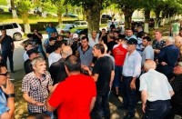 მეშახტეები თანამოქალაქეებს ხვალიდან ფართომასშტაბიან სამოქალაქო პროტესტში ჩართვისკენ მოუწოდებენ მეშახტეები თანამოქალაქეებს ხვალიდან ფართომასშტაბიან სამოქალაქო პროტესტში ჩართვისკენ მოუწოდებენ