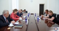 დავით ზალკალიანი მიგრაციის საერთაშორისო ორგანიზაციის საქართველოში წარმომადგენლობის ხელმძღვანელს შეხვდა