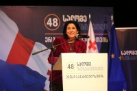სალომე ზურაბიშვილი მარნეულში, ბოლნისსა და დმანისში მცხოვრებ მოსახლეობას შეხვდა