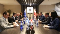 ვახტანგ გომელაური საქართველოში ისრაელის სახელმწიფოს ელჩს შეხვდა