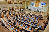 საქართველოს პრეზიდენტი, პრემიერი, პარლამენტის თავმჯდომარე და ევროპის საბჭოს საპარლამენტო ასამბლეის პრეზიდენტი 30 აპრილს პარლამენტში სიტყვით გამოვლენ